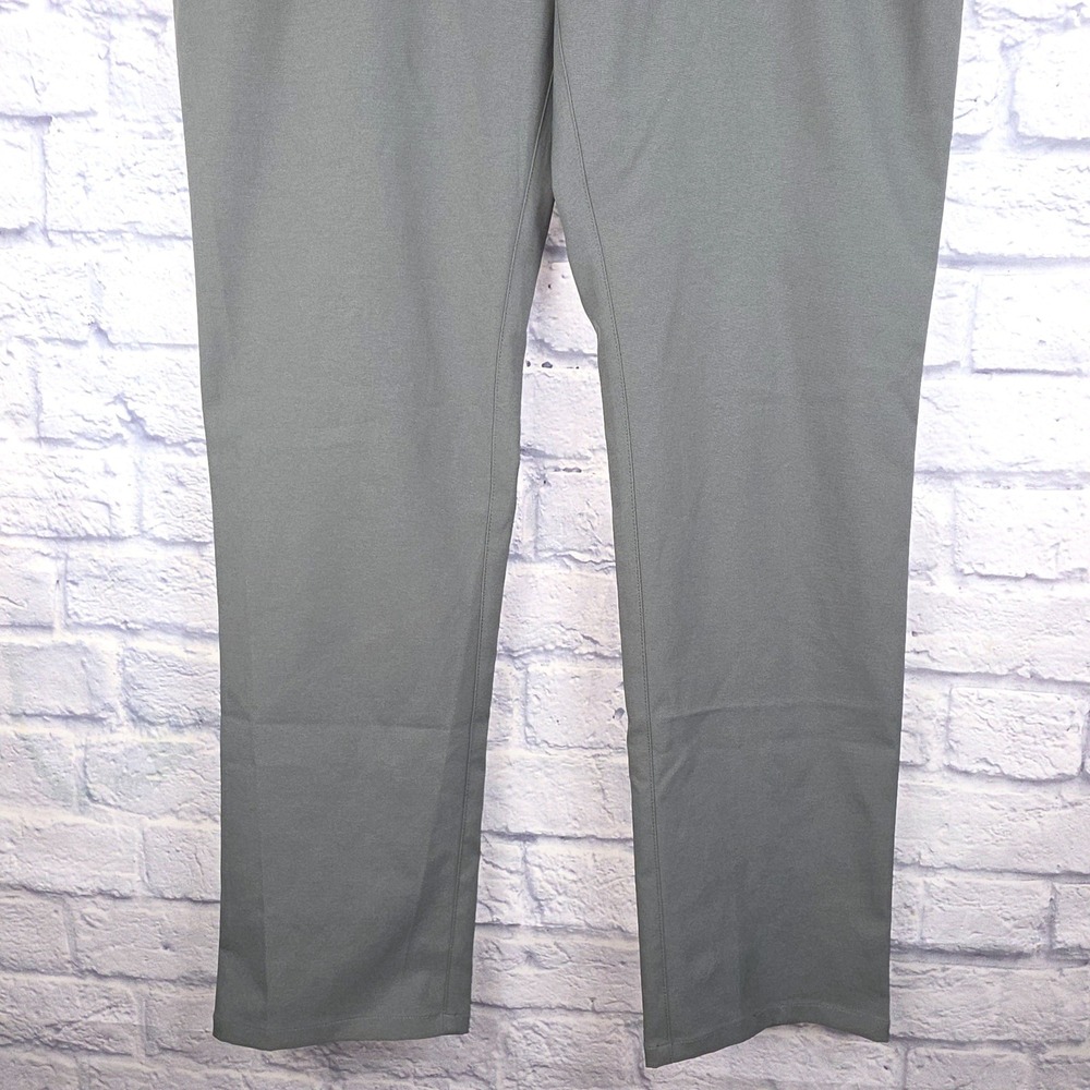 Travis Mathew Mens Green Grey Performance Golf Pants 5-Pocket Size 38X32 - Picture 3 of 10